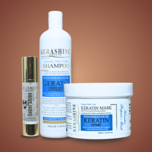 Keratin Shampoo(500 ML ), keratin Serum(100 ML), Hair Mask( 500 ML ) Kit