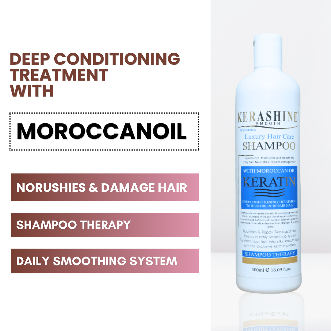 Keratin Shampoo(500 ML ), Hair Mask( 500 ML ) Combo - Image 2